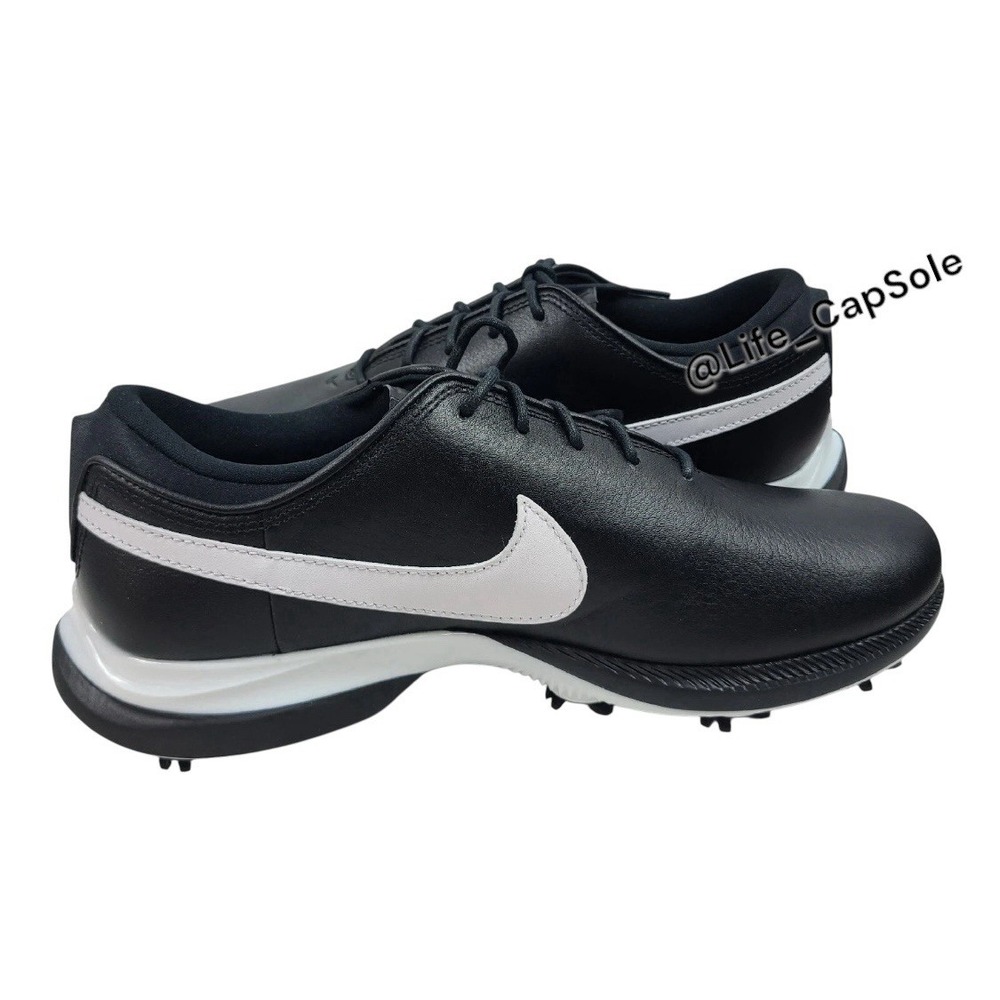 Size 3.5 Mens Nike Golf Air Zoom Victory Tour 2 Shoes Black White New DJ6569-001 - Picture 2 of 11